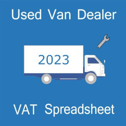 Used Van Dealer Accounting Spreadsheets For 2023 Year End