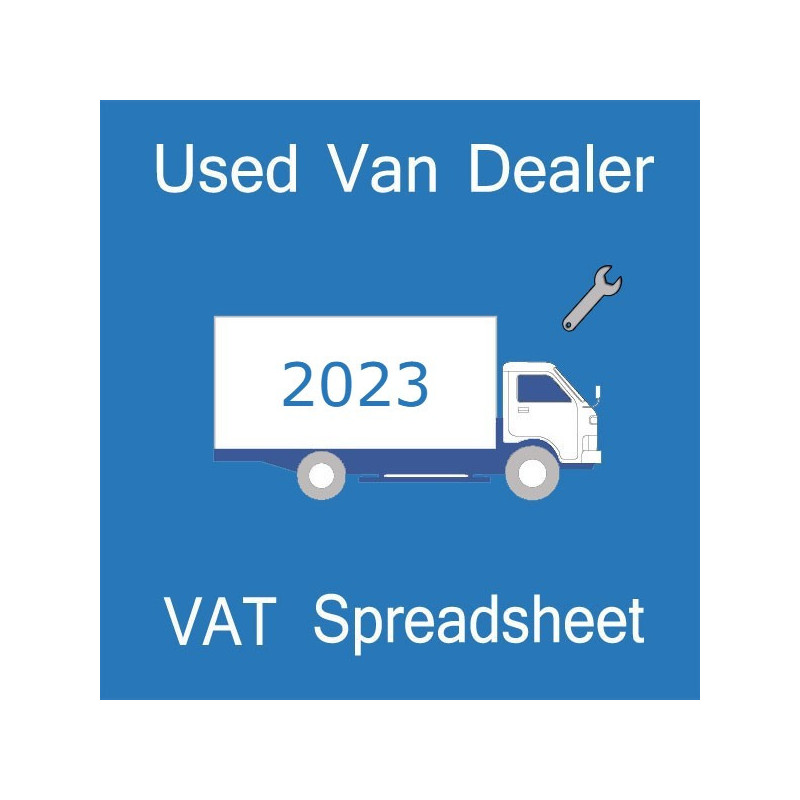 Used Van Dealer Accounting Spreadsheets For 2023 Year End